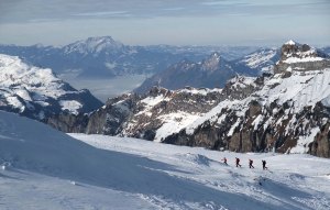 Silberen - Beim Austieg