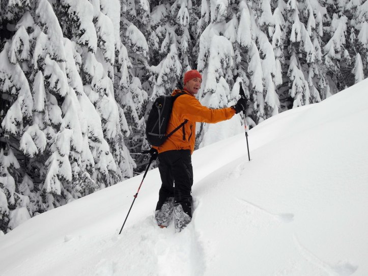 Dominik plowing upwards