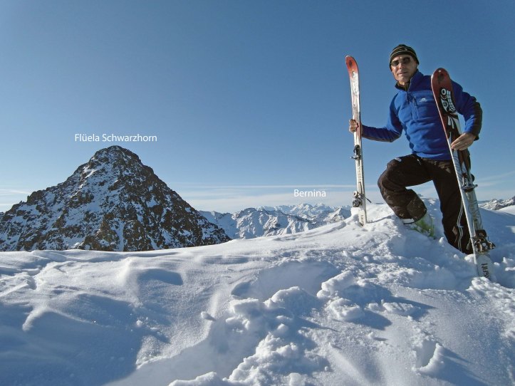 On top of Klein Flülea Scharzhorn