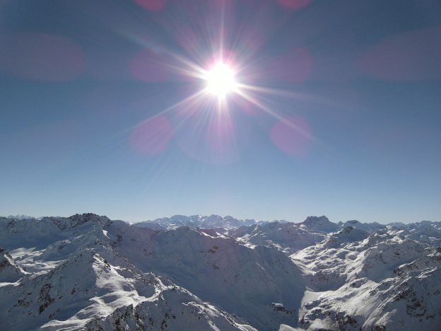 Top of Flüela Schwarzhorn