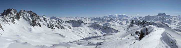 View towards Bernina